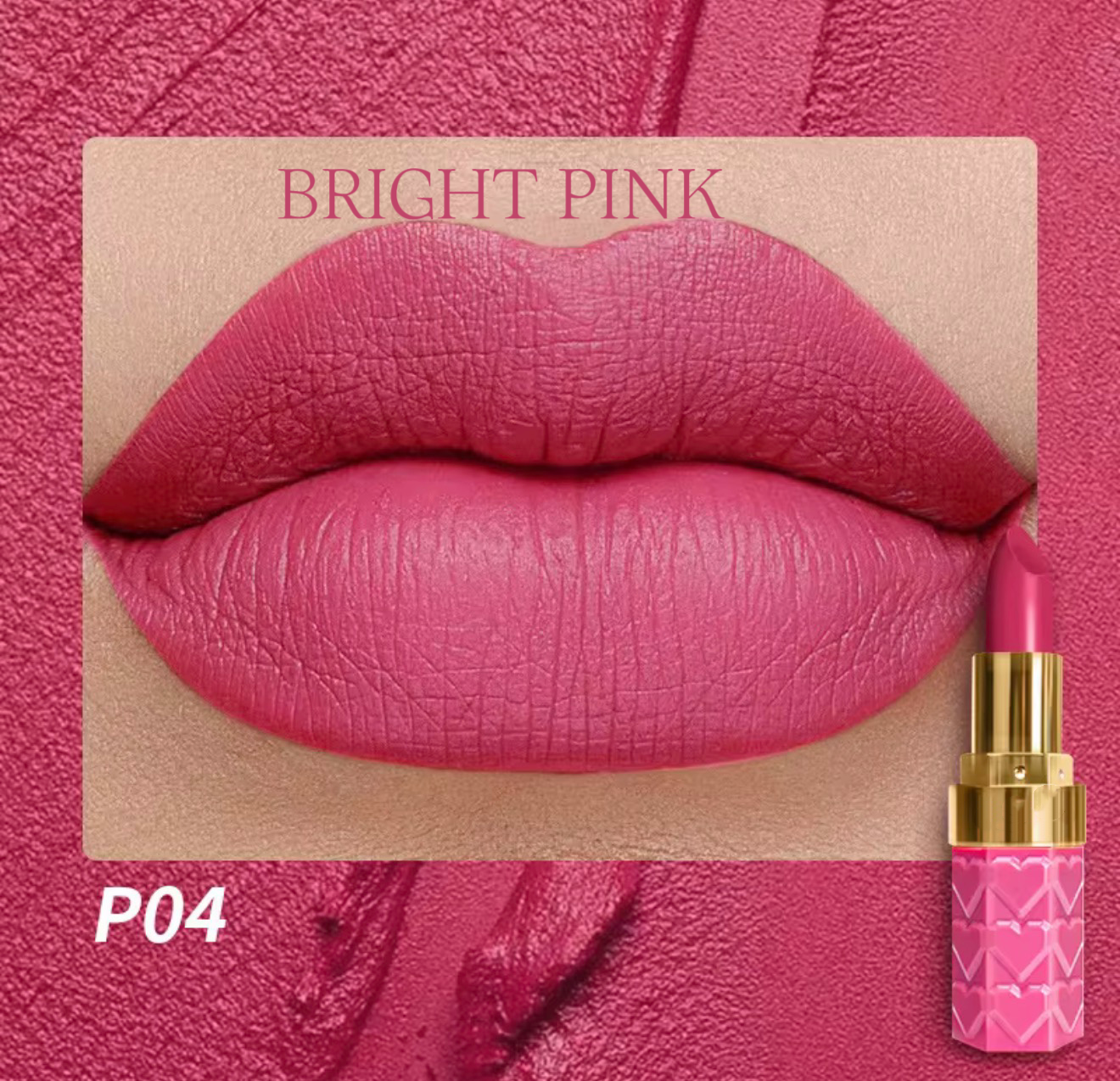 VEGAN VELVET HEART MATTE LIPSTICK