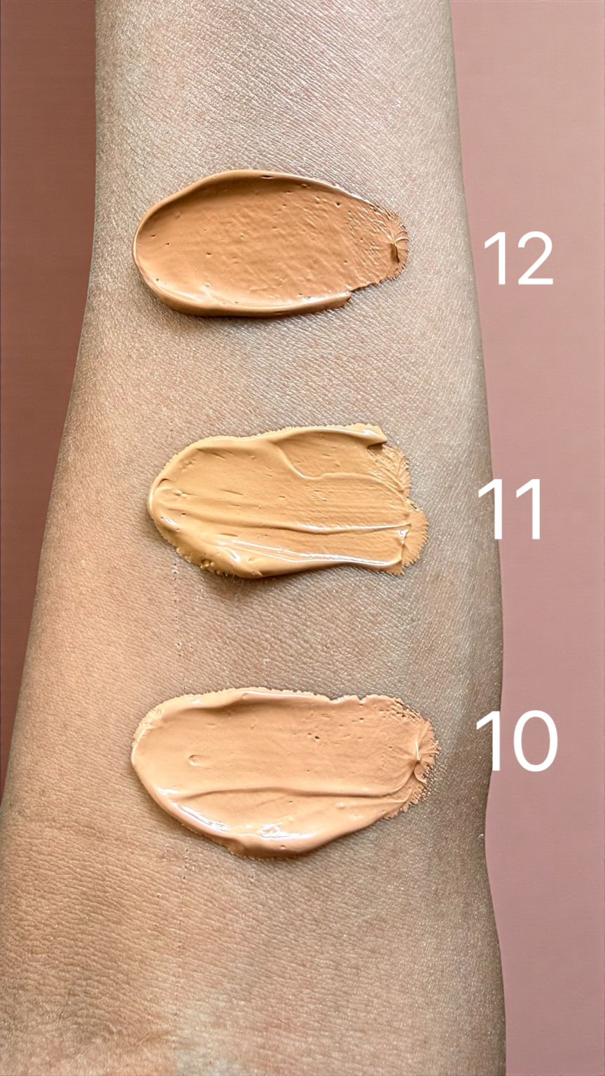 NATURAL SUNSCREEN BRIGHTENING WATERPROOF FULL COVERAGE CREAM FOUNDATION - medium skin tones
