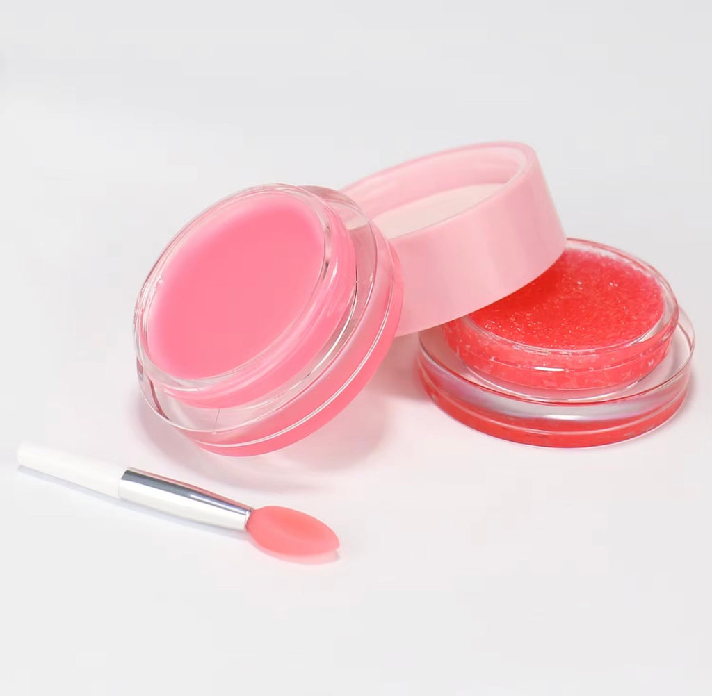 FRUIT EXTRACT LIP SCRUB AND BALM COMBO