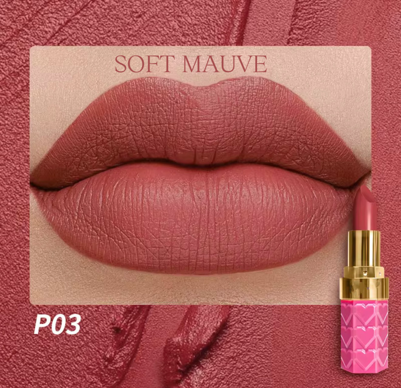 VEGAN VELVET HEART MATTE LIPSTICK
