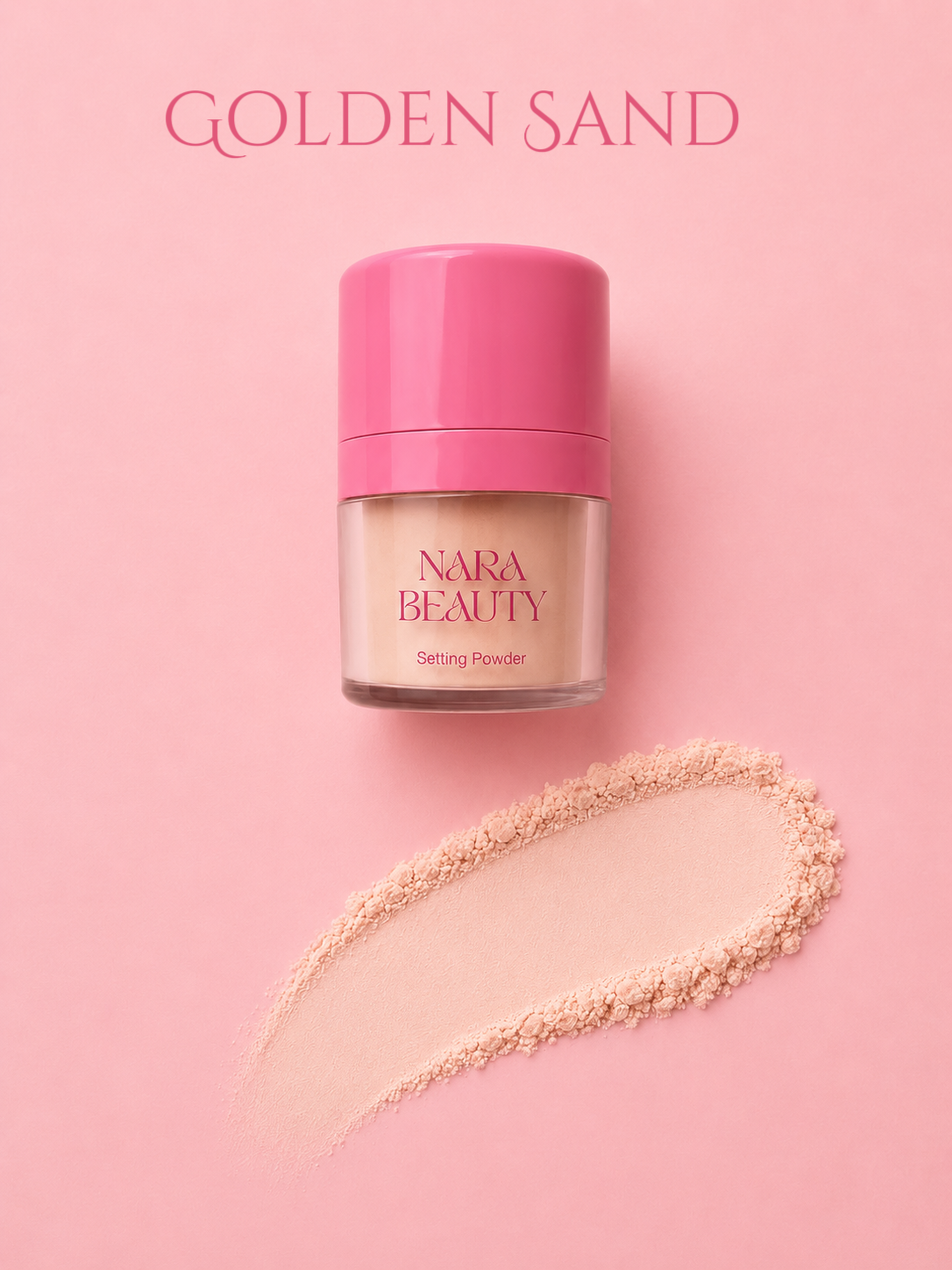TRAVEL SETTING POWDER WITH JOJOBA OIL