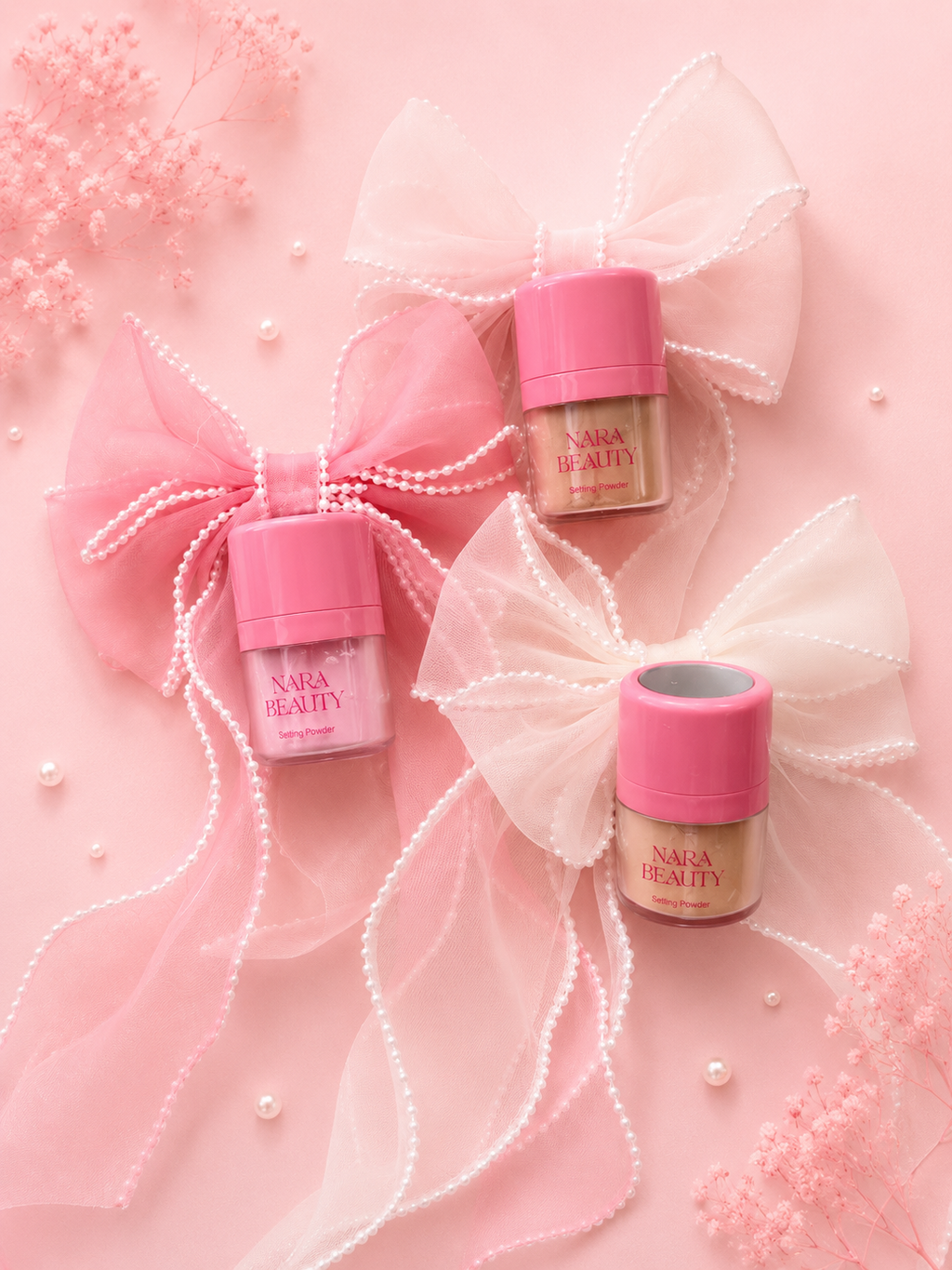 TRAVEL SETTING POWDER WITH JOJOBA OIL