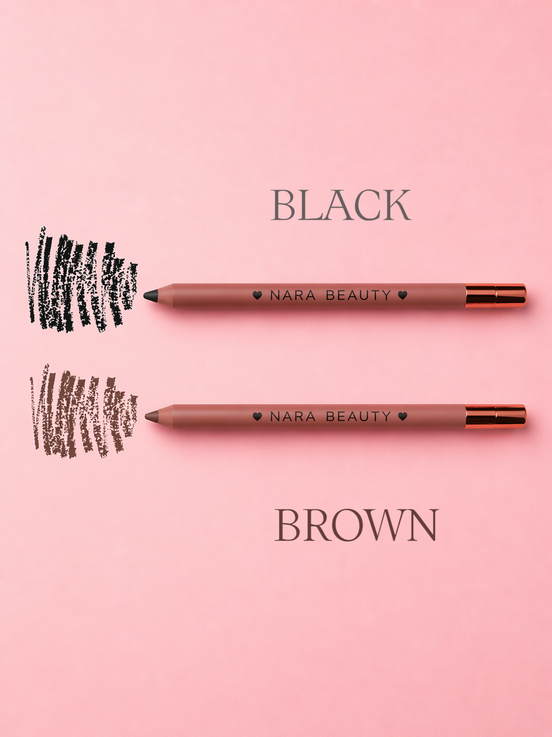 VEGAN WATERPROOF GEL EYELINER WITH FRUIT EXTRACT AND CUCUMBER