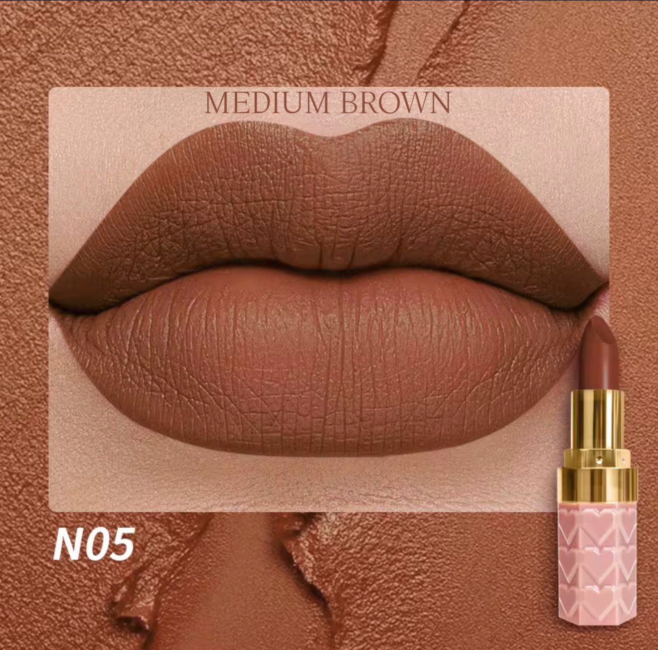 VEGAN VELVET HEART MATTE LIPSTICK