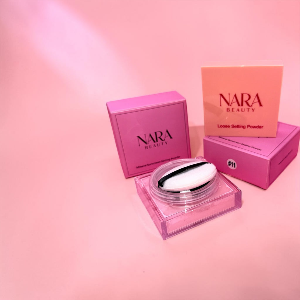 MINERAL SUNSCREEN SETTING POWDER SPF WITH PUFF