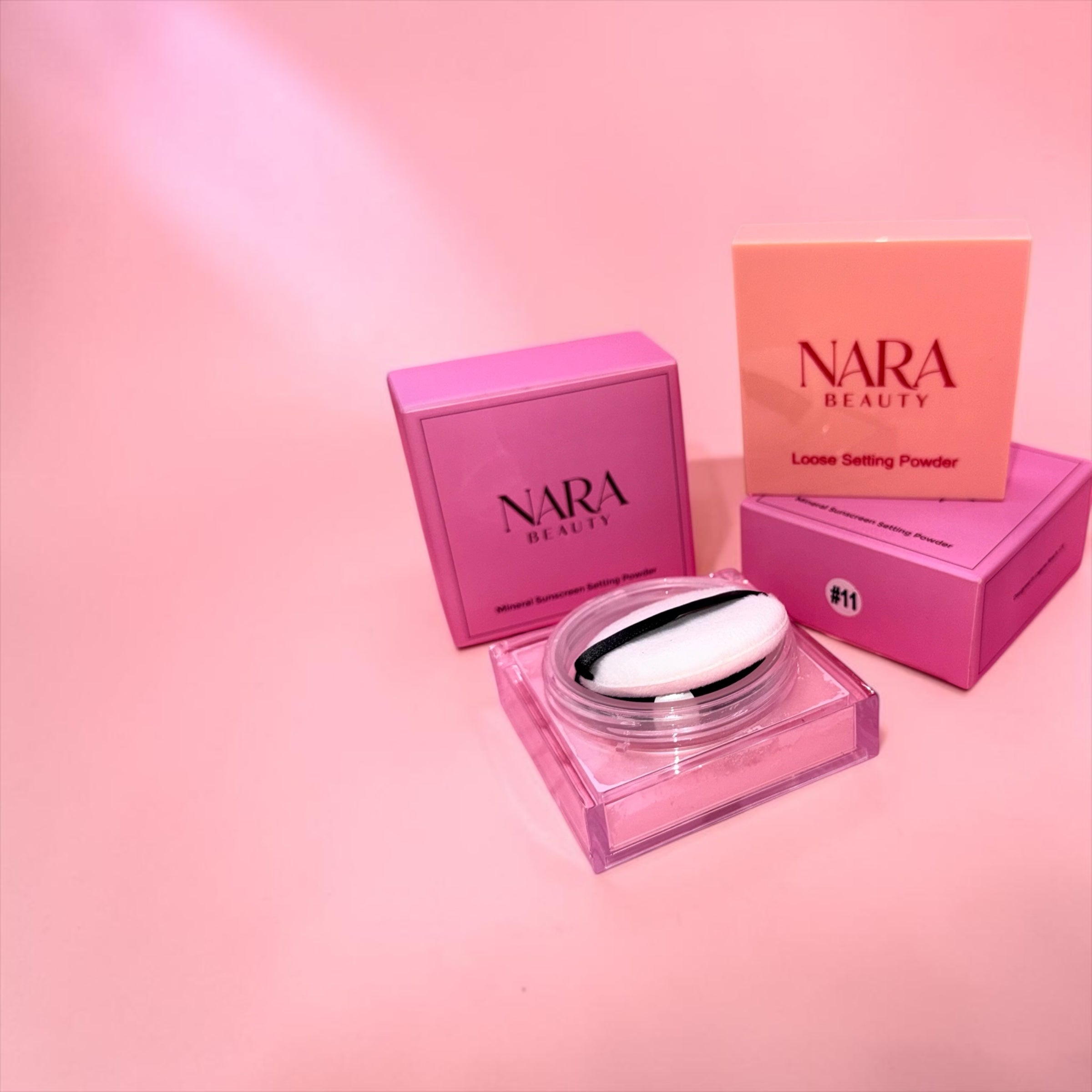 MINERAL SUNSCREEN SETTING POWDER SPF WITH PUFF