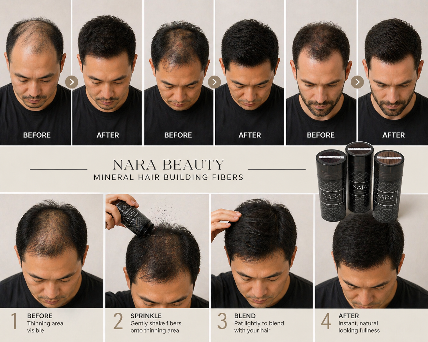 MENS MINERAL DAILY HAIR FILLER