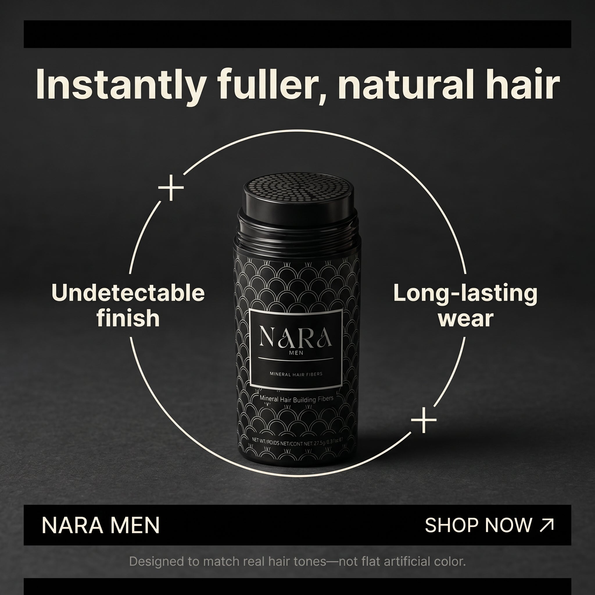 MENS MINERAL DAILY HAIR FILLER